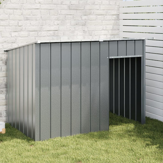 dog-house-with-roof-anthracite-153x91x110-cm-galvanised-steel-918797 At Willow and Wine!