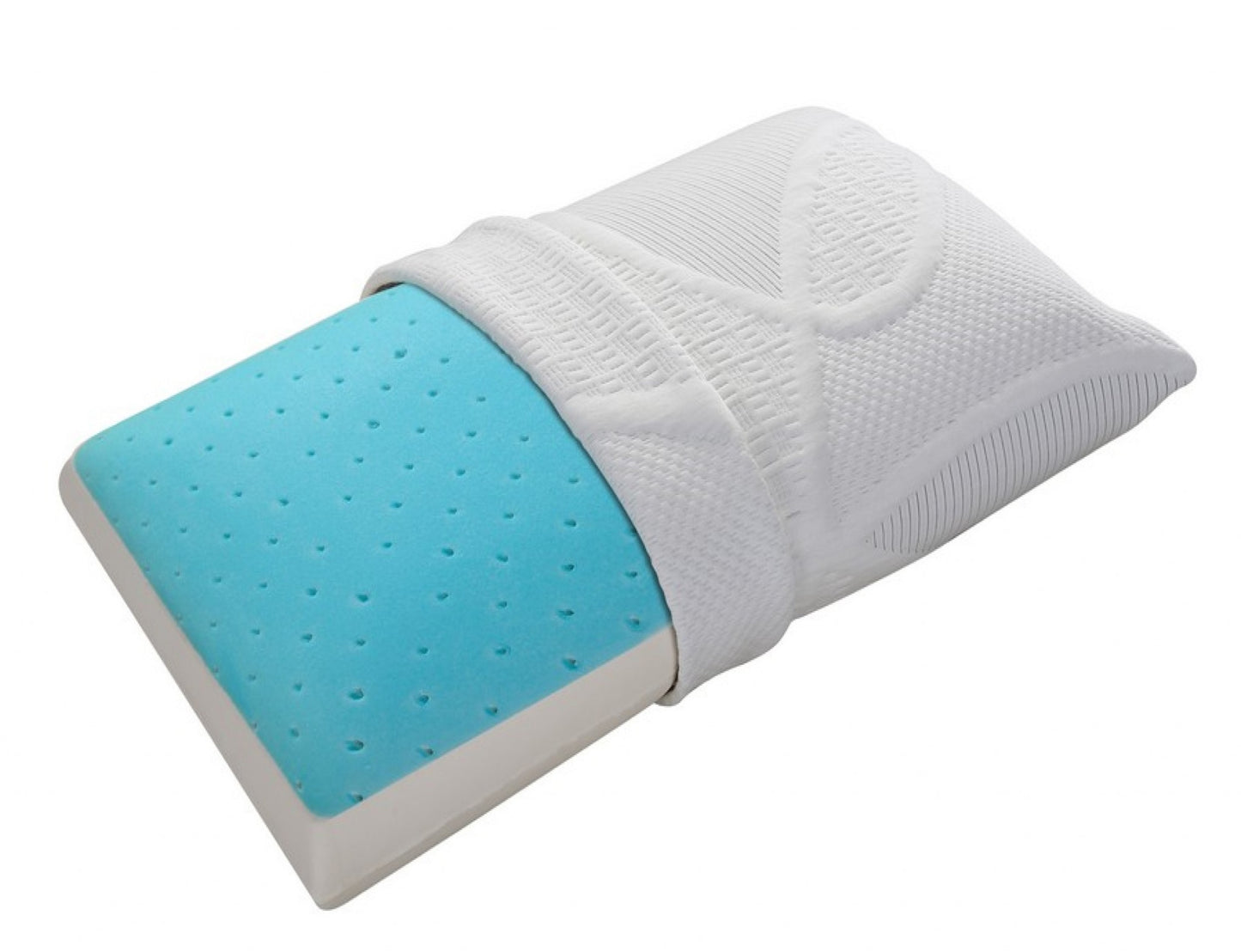 Cool Gel Memory Foam Queen Size Bed Pillow