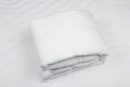 White Twin Microfiber Thread Count Down Alternative Duvet Insert