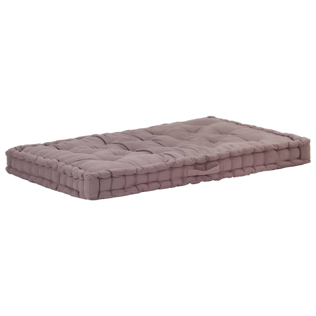 Pallet Floor Cushion Cotton 47.2"x31.5"x3.9" Anthracite