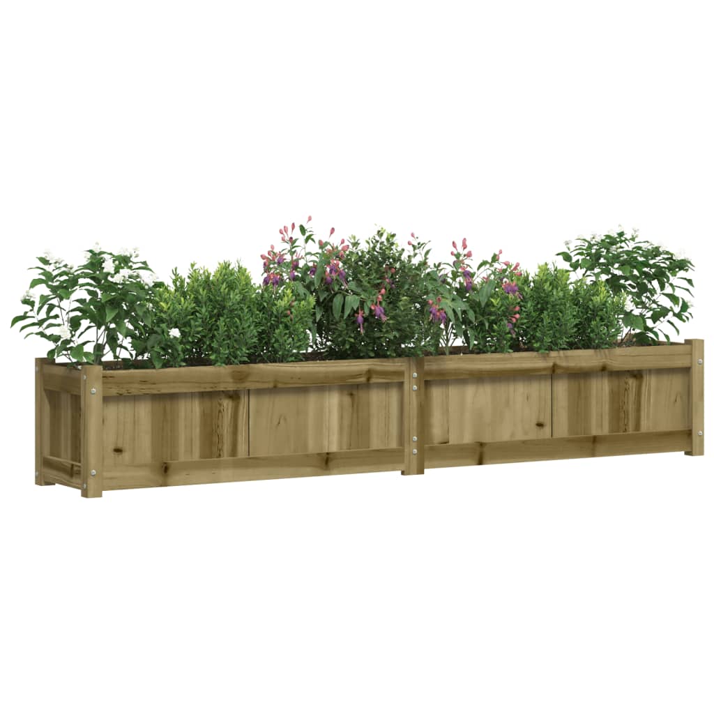 Garden Planter 70.9"x12.2"x12.2" Impregnated Wood Pine