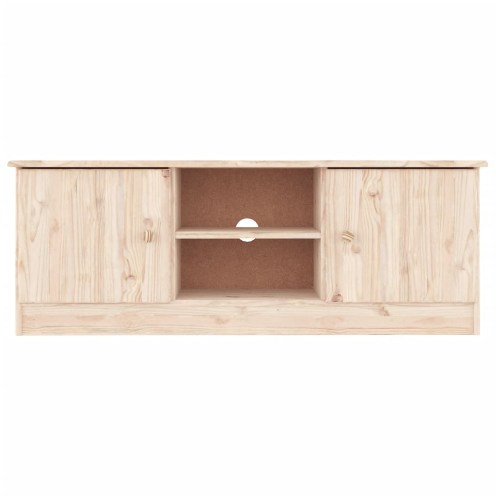 TV Stand ALTA 44.1"x13.8"x16.1" Solid Wood Pine