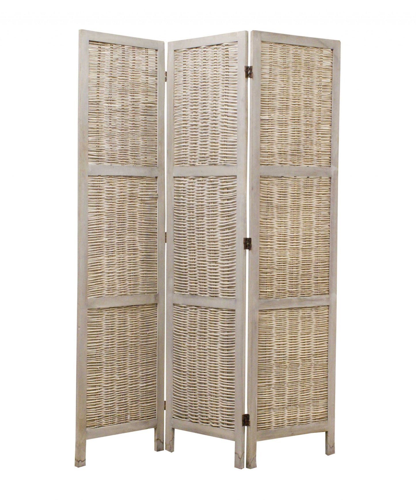 52 X 67 Beige Wood  Screen