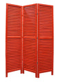 48 X 67 Black Wood Shutter - Screen