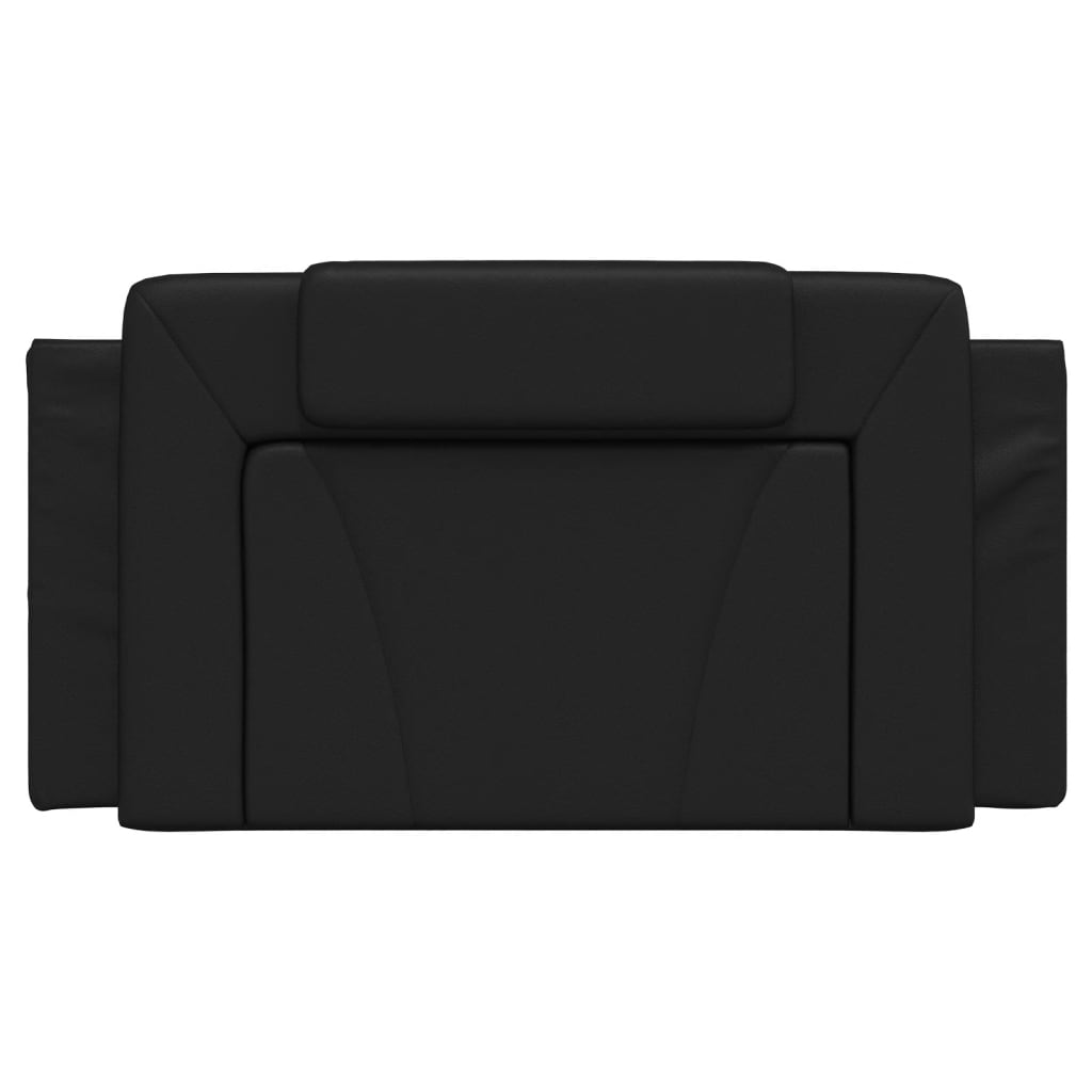 Headboard Cushion Black 39.4" Faux Leather