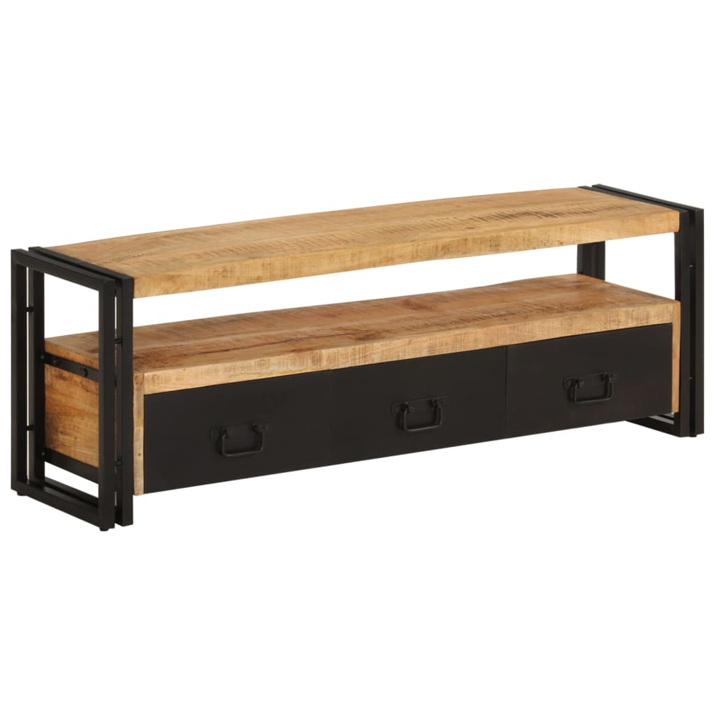 TV Stand 47.2"x11.8"x15.7" Solid Wood Mango