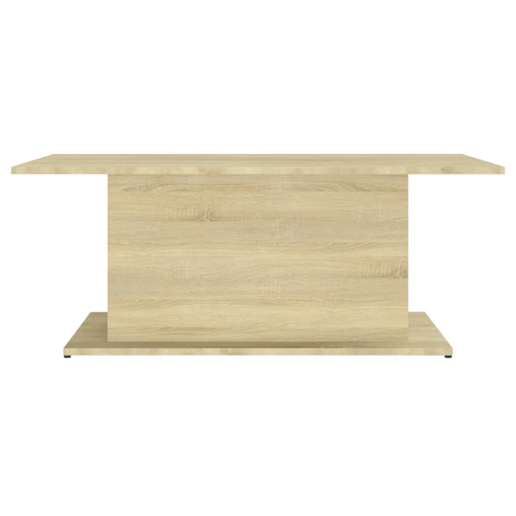 Coffee Table Sonoma Oak 40.2"x21.9"x15.7" Engineered Wood