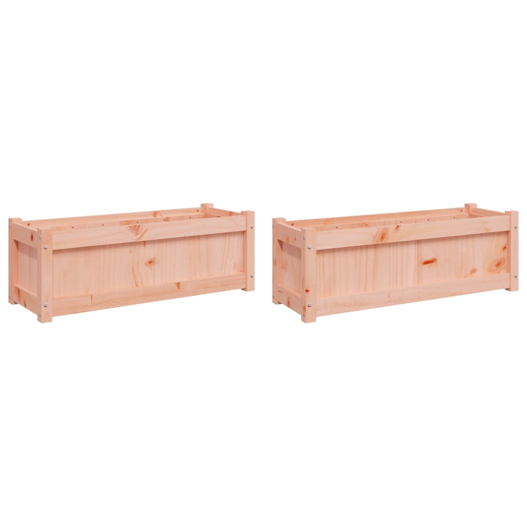 Garden Planters 2 pcs Solid Wood Douglas