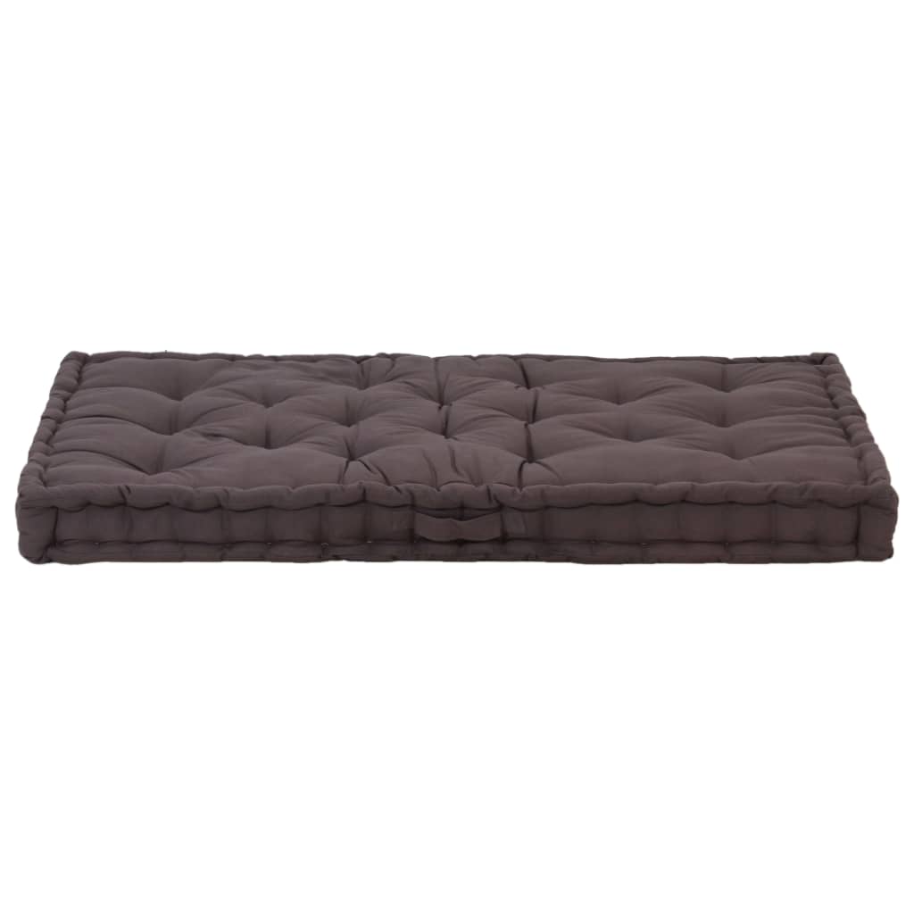 Pallet Floor Cushion Cotton 47.2"x31.5"x3.9" Anthracite