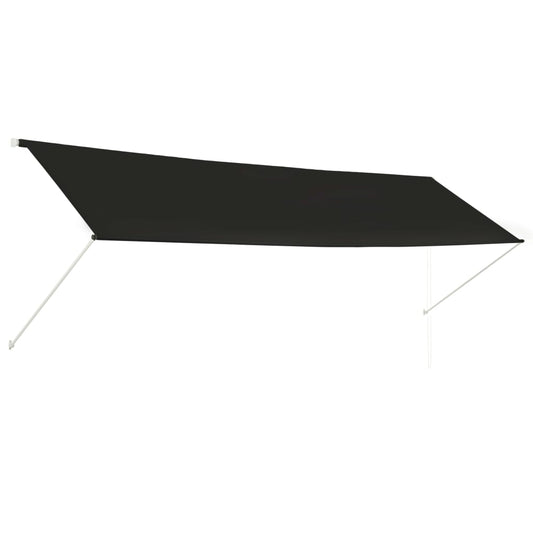 Retractable Awning 157.5"x59.1" Anthracite