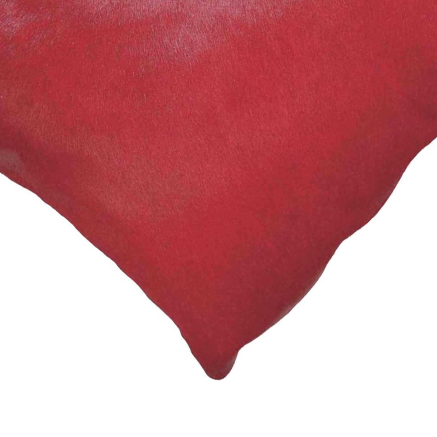 18" Chocolate Cowhide Throw Pillow