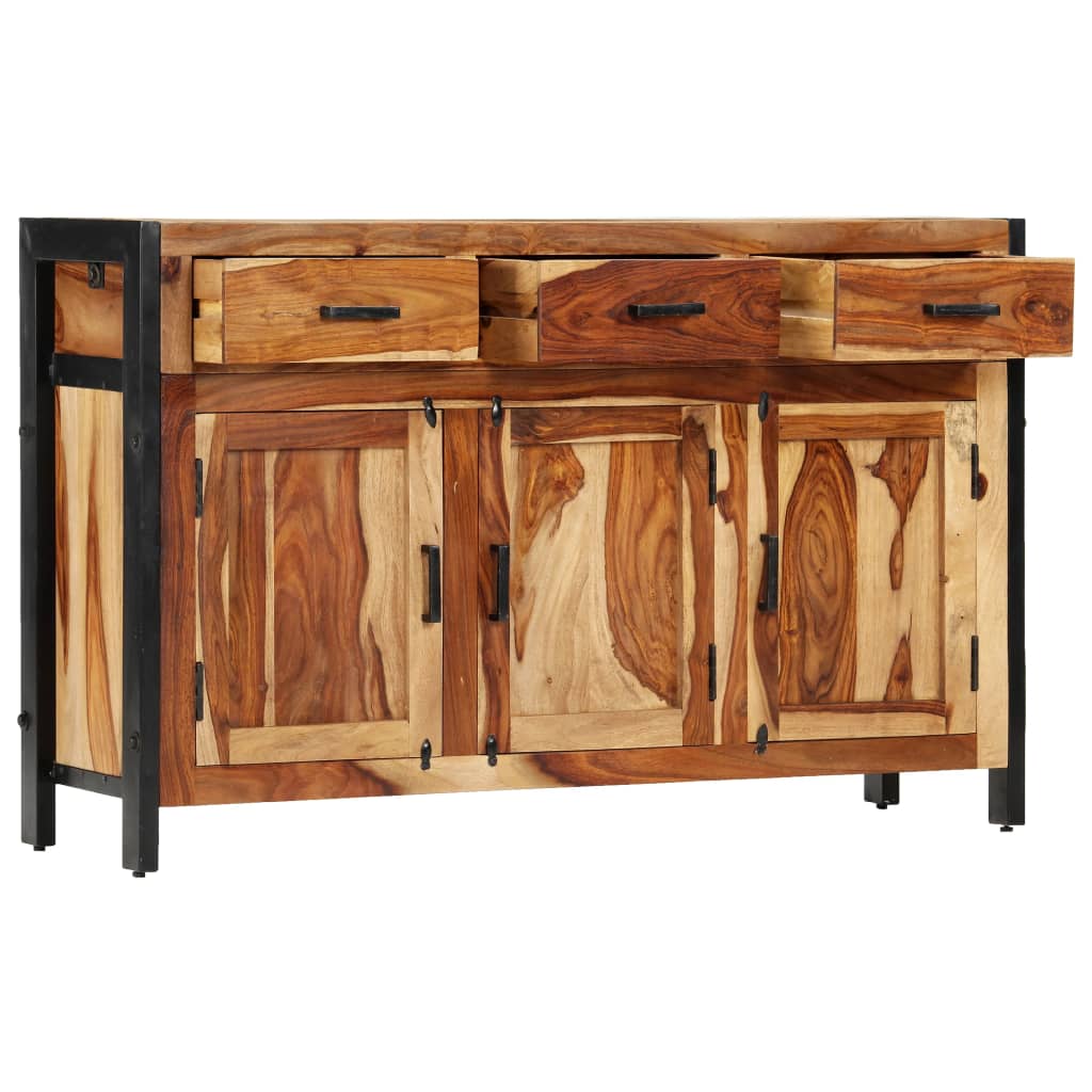 Sideboard 47.2"x13.8"x29.5" Solid Sheesham Wood