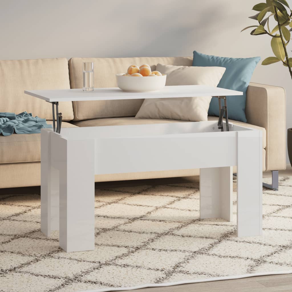 Coffee Table Gray Sonoma 39.8"x19.3"x20.5" Engineered Wood