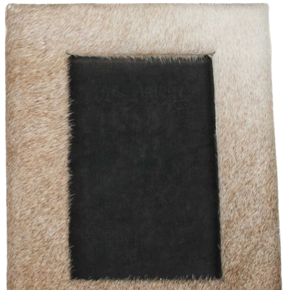 Natural Tabletop Picture Frame with Mat