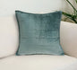 20" X 7" X 20" Transitional Sea Foam Solid Quilted Pillow Cover With Poly Insert