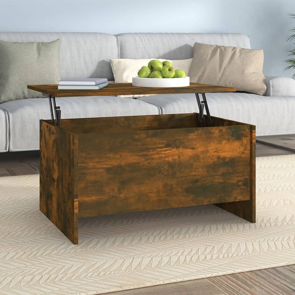 Coffee Table Sonoma Oak 31.5"x21.9"x16.3" Engineered Wood