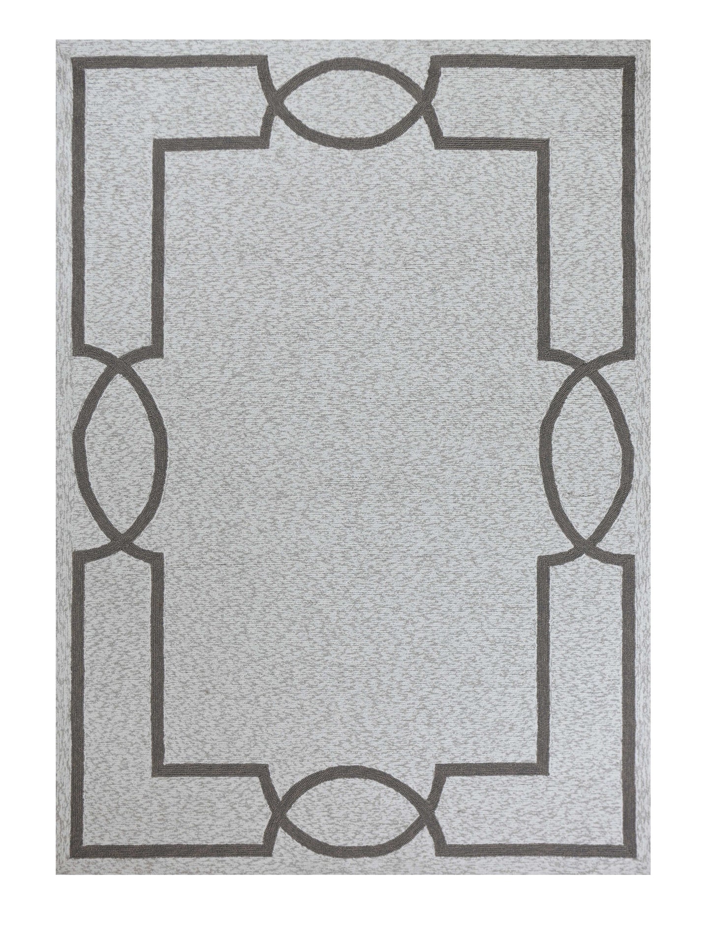 8' X 11' Ivory Indoor Outdoor Area Rug