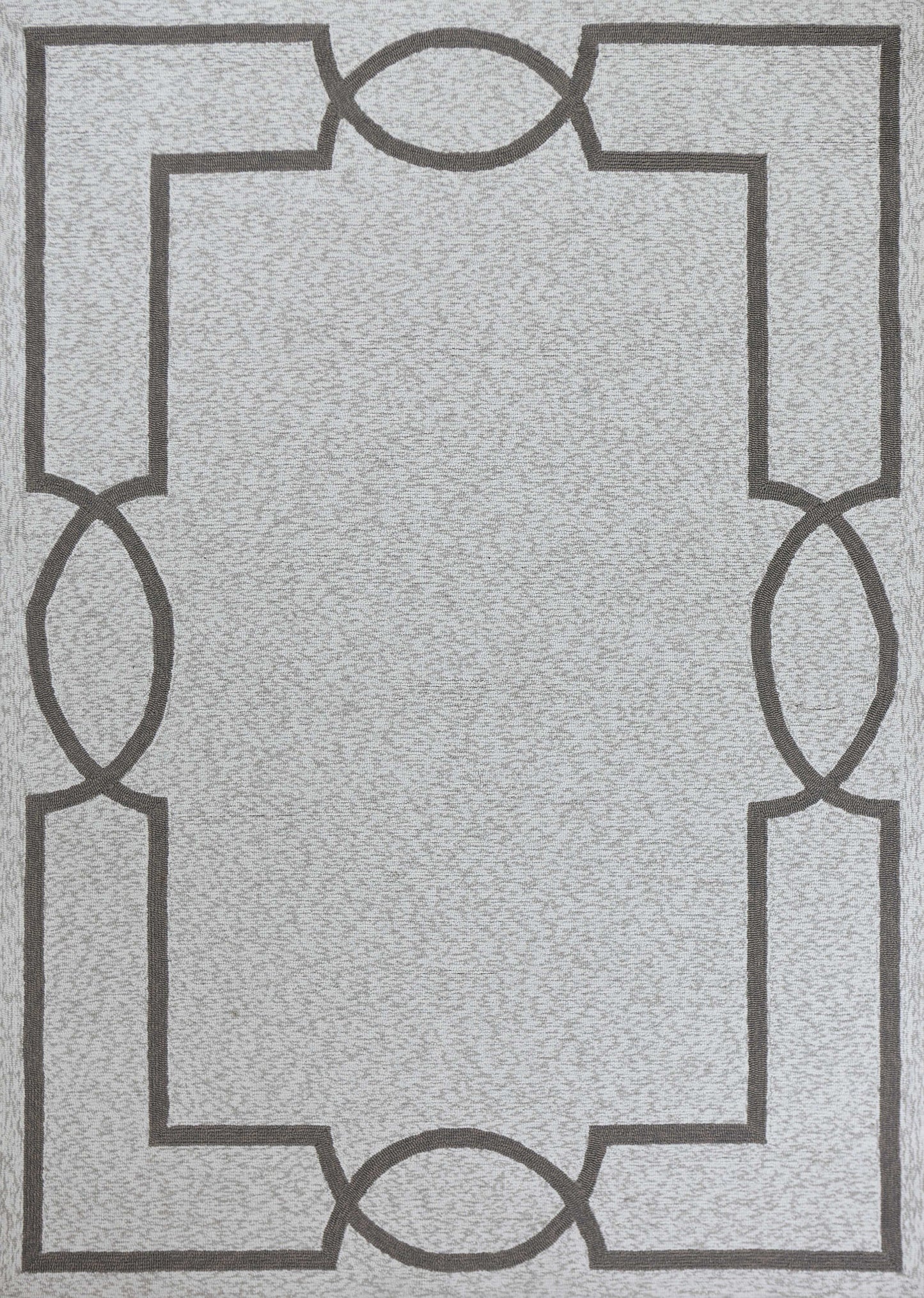 8' X 11' Ivory Indoor Outdoor Area Rug