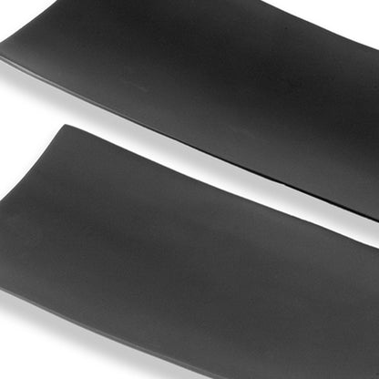 Set of Two Black Contempo Aluminum Trays