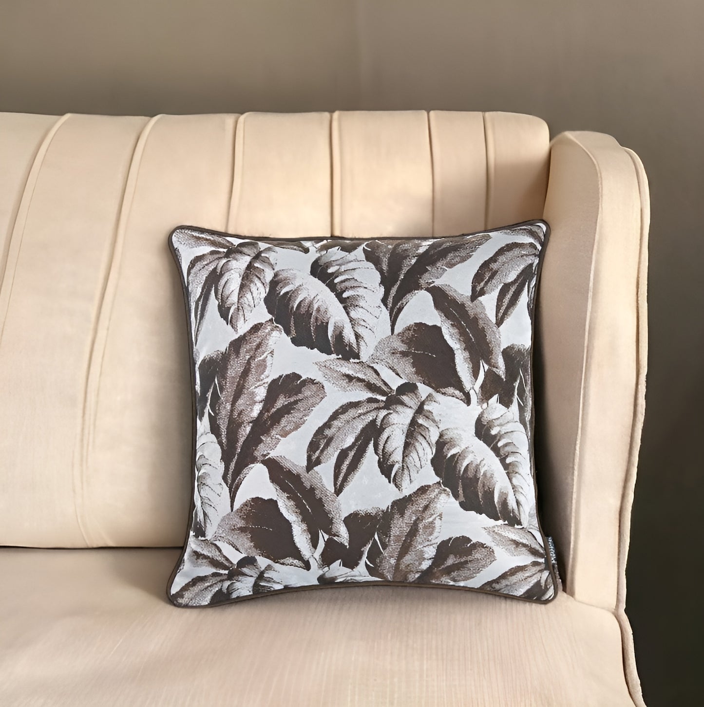 17" Brown Throw Pillow Cover