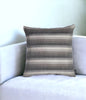 17" Gray and White Throw Pillow Cover