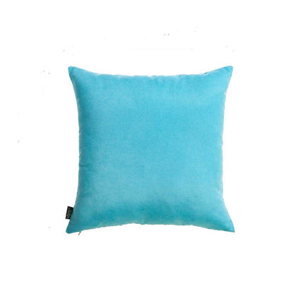 Set of Two Aqua Throw Pillow Cover