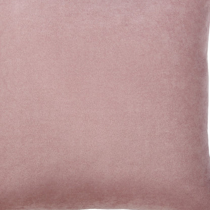 Set Of 2 Mauve Pink Brushed Twill Decorative Throw Pillow Covers