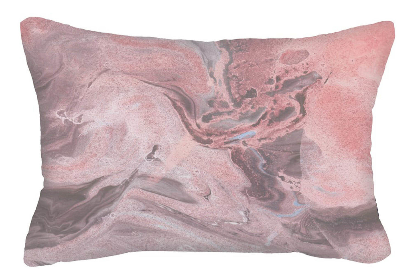 12" X 20" Pink Throw Pillow Cover