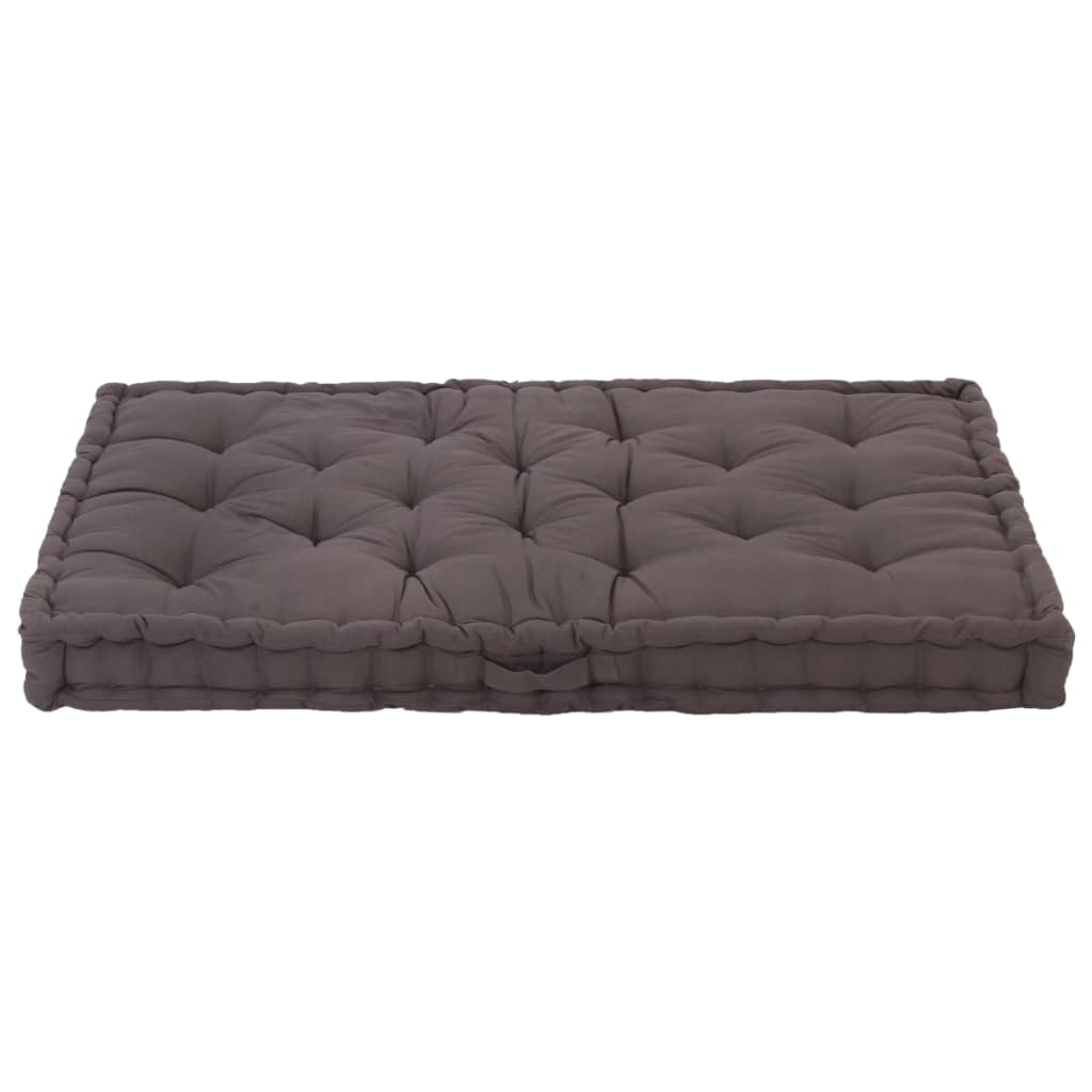 Pallet Floor Cushion Cotton 47.2"x31.5"x3.9" Anthracite