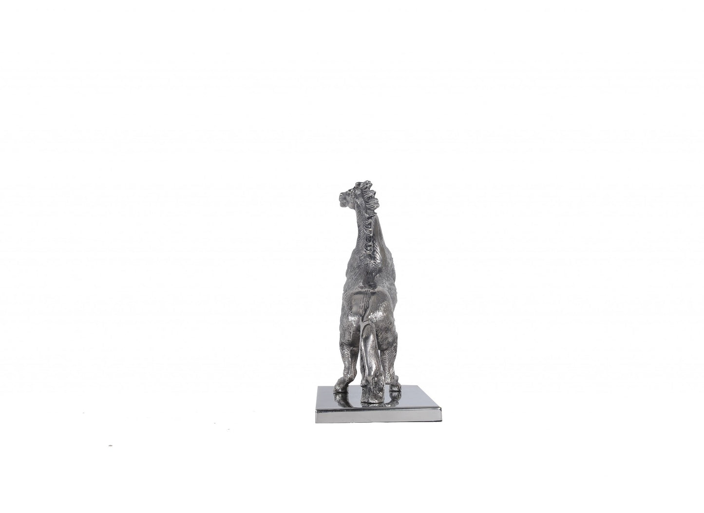 5" X 12.5" X 11" Horse Statue With Base