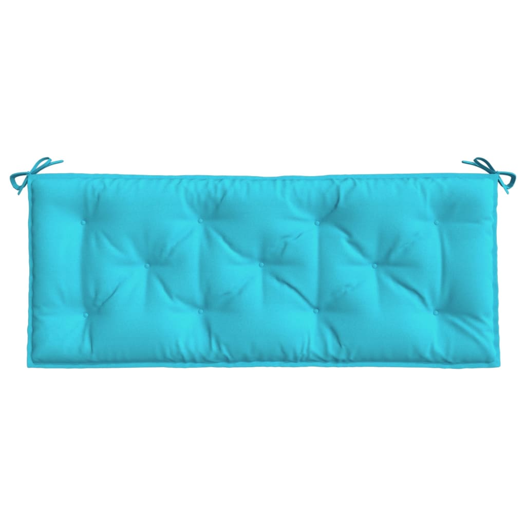 Garden Bench Cushions 2pcs Turquoise 47.2"x19.7"x2.8" Fabric