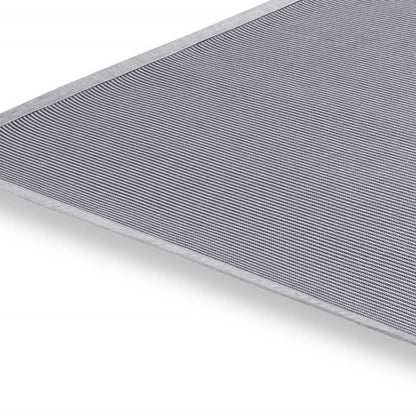 5' Light Gray Square Indoor Outdoor Area Rug