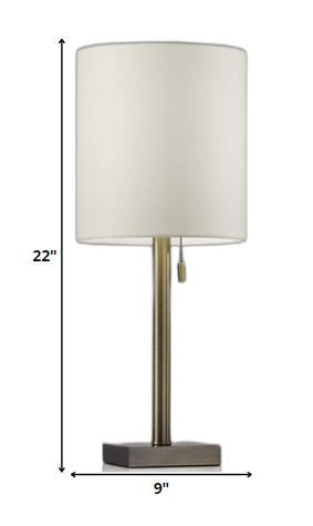 Dark Bronze Metal Table Lamp