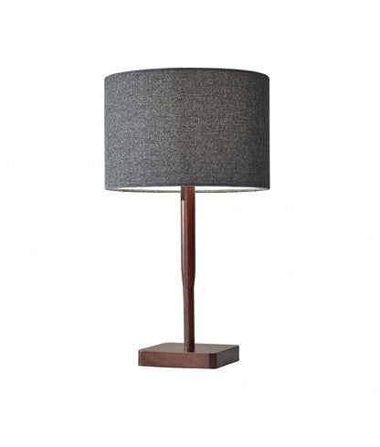 Cozy Cabin Natural Wood Table Lamp