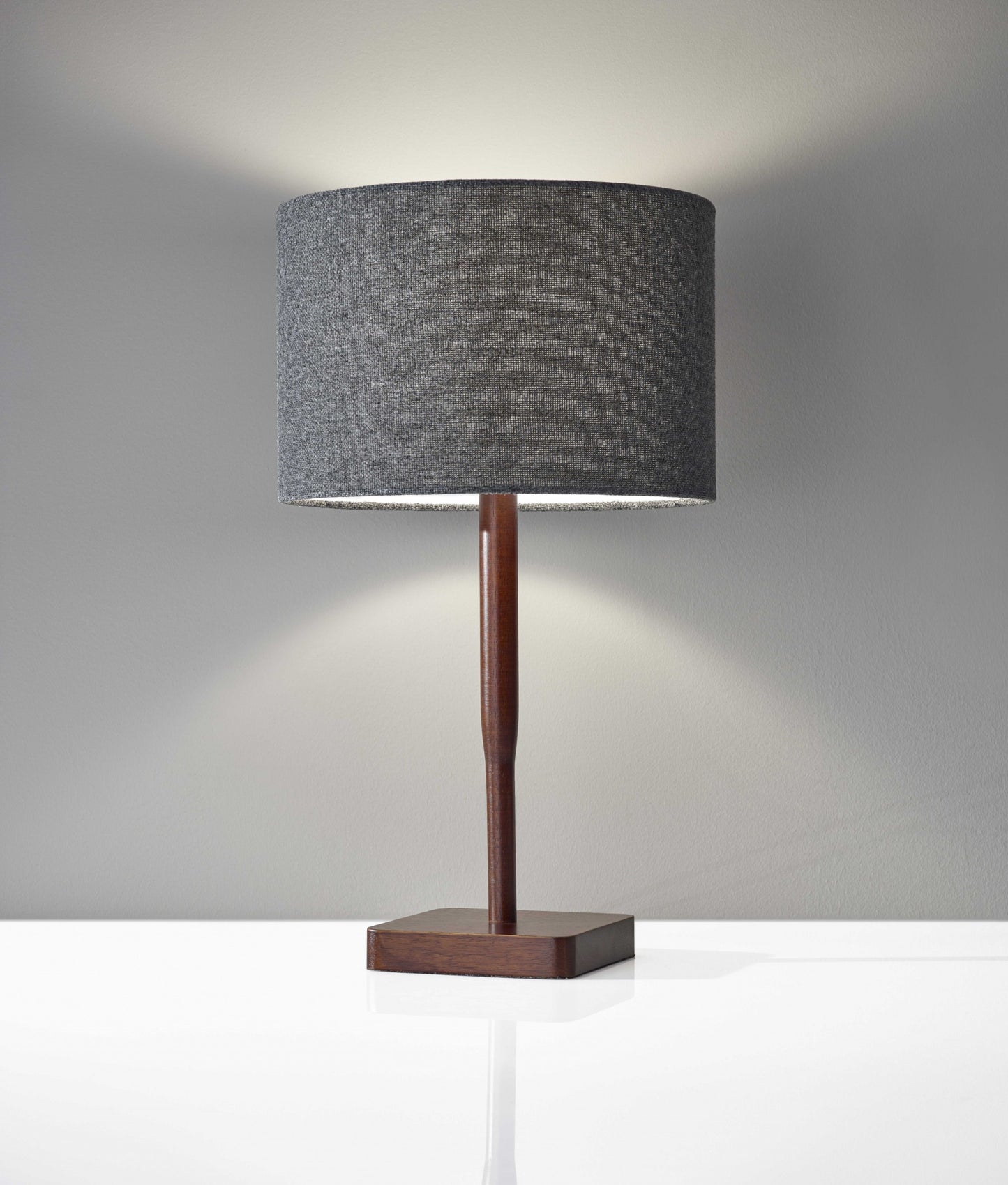 Cozy Cabin Natural Wood Table Lamp