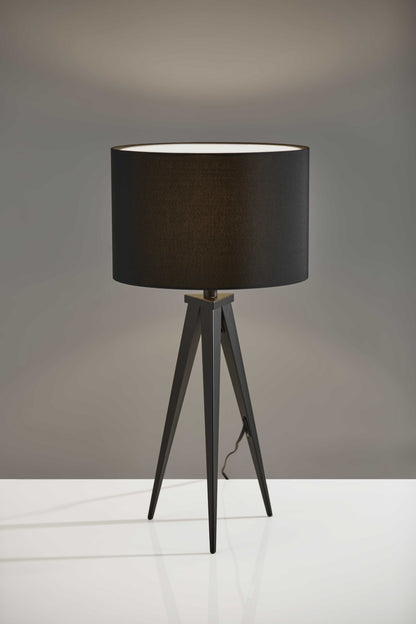 Treble Natural Wood Table Lamp