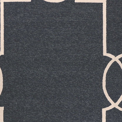 5' X 7' Gray Handmade Indoor Outdoor Area Rug