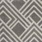 3' X 5' Gray Striped Indoor Outdoor Area Rug