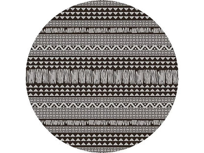 3' X 4' Charcoal Southwestern Indoor Outdoor Area Rug