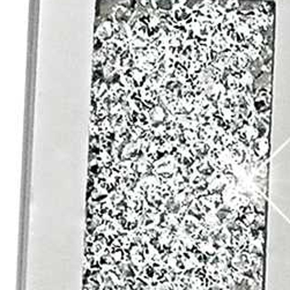 5 X 7 Silver Crystalized Picture Frame