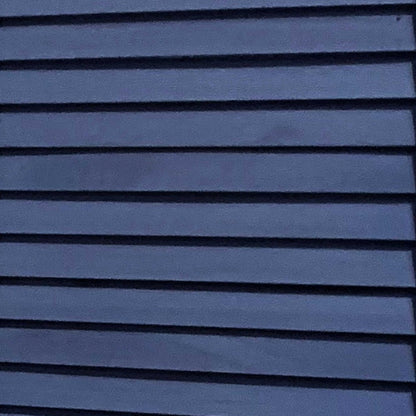 3 Panel Dark Blue Shutter Screen Room Divider