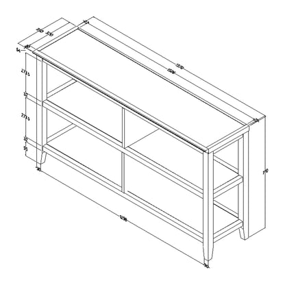 30" Bookcase With 2 Shelves In Walnut