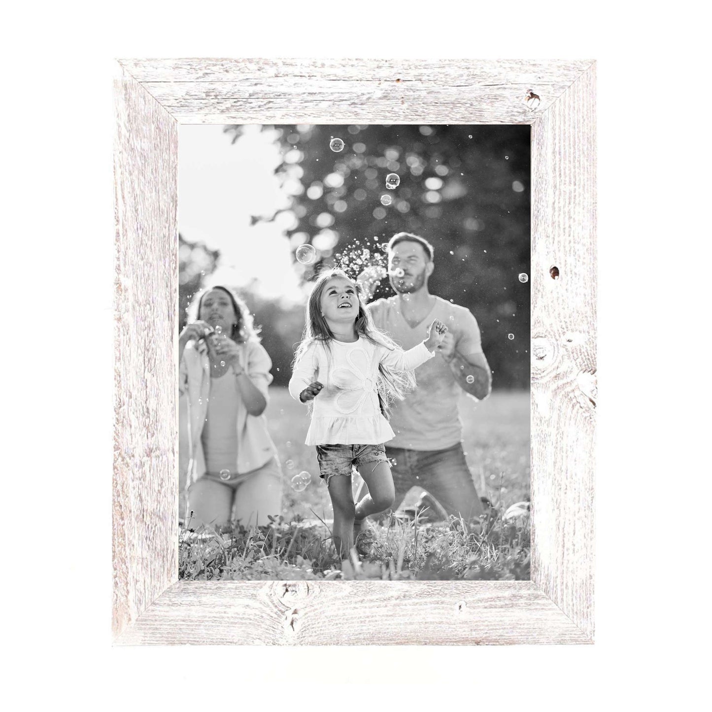 16X20 Rustic White Washed  Picture Frame