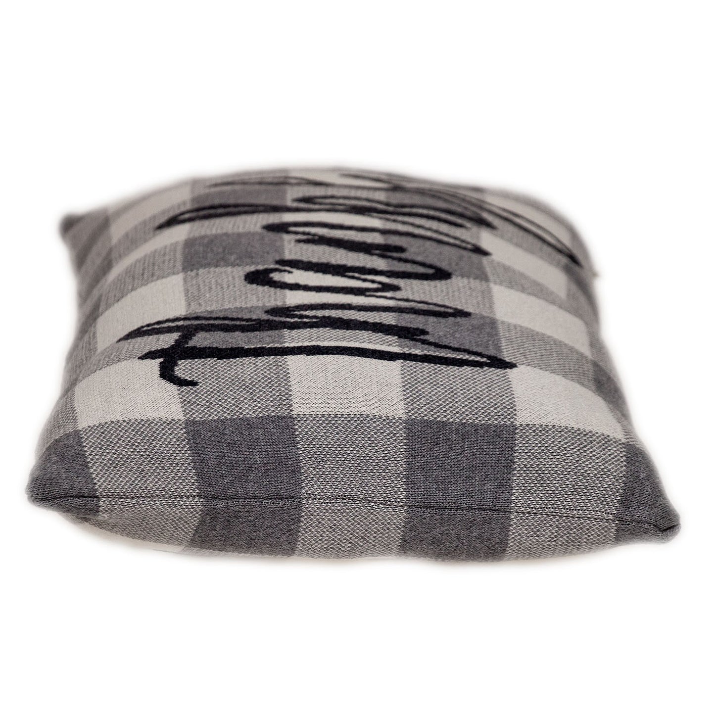 Thankful Buffalo Plaid Lumbar Throw Pillow