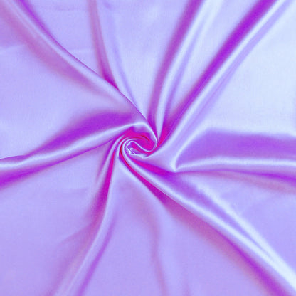 Purple Dreamy Set Of 2 Silky Satin King Pillowcases