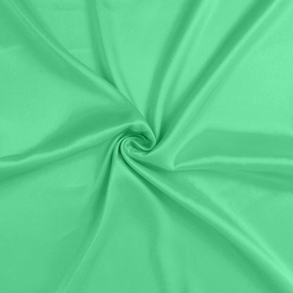 Green Dreamy Set Of 2 Silky Satin King Pillowcases