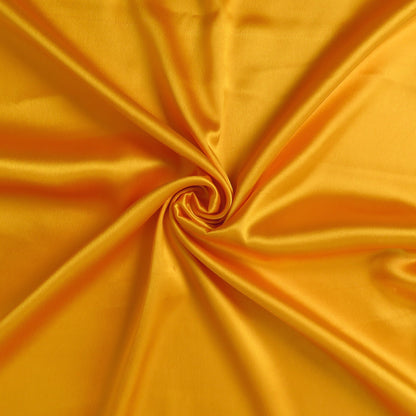 Goldenrod Dreamy Set Of 2 Silky Satin King Pillowcases