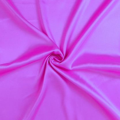 Violet Dreamy Set Of 2 Silky Satin Queen Pillowcases