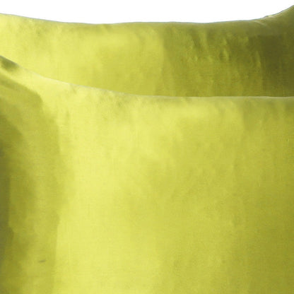 Lemongrass Dreamy Set Of 2 Silky Satin Queen Pillowcases