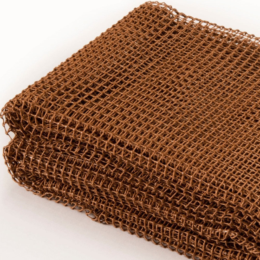 4' x 5' Brown Non Slip Outdoor Rug Pad